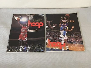 OFFICIAL NEW JERSEY NETS PROGRAMS w/ TICKET STUBS BULLS LAKERS JORDAN MAGIC 1991 - Picture 1 of 11