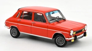 Modellino auto scala 1:18 Norev SIMCA 1100 TI RED diecast modellismo statico car - Foto 1 di 1