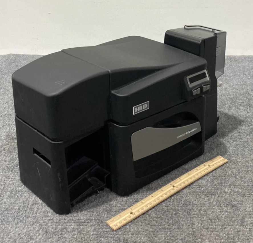HID Fargo DTC4500E  Dual-Sided ID Card Printer (Unit Only) - Image 1 of 4