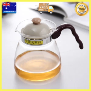 Japanese Style Direct Fire Heatable Glass Teapot Coffee Kettle Tea Maker 800ml - Picture 1 of 12