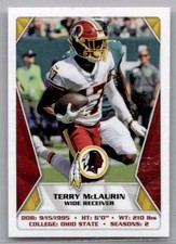 2020 Panini Sticker & Card Collection #350 Terry McLaurin