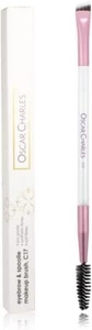 Oscar Charles Eyebrow & Spoolie Makeup Brush Professional, Double Ended with...