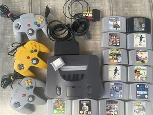 Nintendo 64, 14 Spiele, Super Mario 64 - Bild 1 von 16