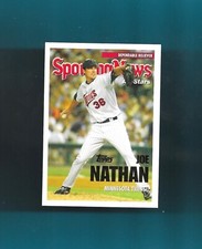 JOE NATHAN-MINNESOTA TWINS! 2005 Topps SPORTING NEWS Card # UH156 SHARP!