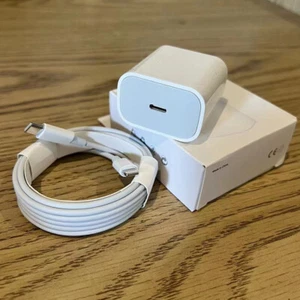 20W USB-C Netzteil Schnell Ladekabel für iPhone 14/13/12/11 Pro Max/XR/iPad - Bild 1 von 11