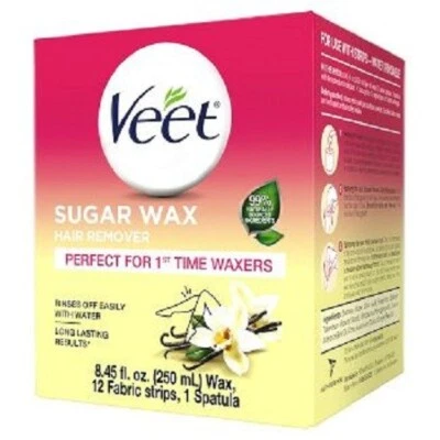 VEET Sugar Wax Hair Remover - Perfect for First Time Waxers - New - Image 1 of 3