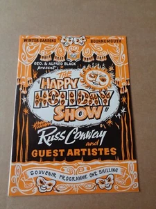 Russ Conway 1965 UK Bournemouth Programme (Kathy Kirby/Dusty Springfield) - Foto 1 di 3