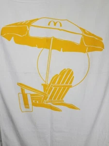 Pro Towels 100% Cotton McDonald Beach Towel McDonald's Advertising - Picture 1 of 7