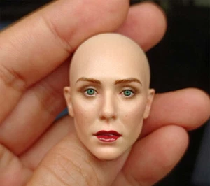 1/6 Scarlet Witch Wanda Elizabeth Olsen Beauty Head Sculpt Fit 12'' PH Figure - Picture 1 of 4