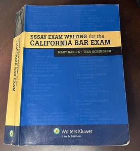 Essay Exam Writing for the California Bar Exam - Wolters Kluwer - Picture 1 of 2