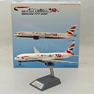 ARD 1:200 British Airways Boeing 777-200 / G-YMML / ARDBA84 / WITH STAND/Diecast - Picture 1 of 9