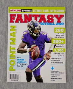 Athlon Sports Fantasy Football Vol 34 Magazine 2020 Lamar Jackson NEW - Picture 1 of 4