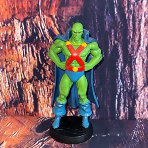 Statua Eaglemoss 2008 DC Comics Martian Manhunter pressofusa da collezione LEGGI - Foto 1 di 9