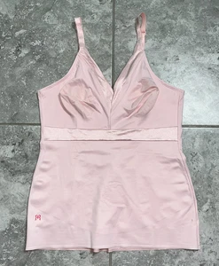 Ruby Ribbon 3061 Athena Cami Compression Tank Top Shapewear New Blush Pink 40 - Picture 1 of 13
