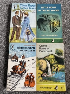 Little House on the Prairie Book Bundle X 4 Paperback Laura Ingalls Wilder #3 - Picture 1 of 21