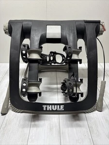 Thule 9001 Raceway 2 Bike Rear Trunk Mounted Bike Rack Black With Key - Picture 1 of 22