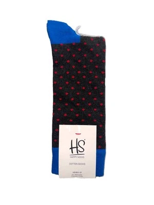 Happy Socks Red Dots Crew Socks Size: 8 - 12 - Image 1 of 2