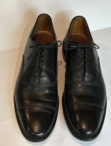 Oxford Allen Edmonds "PARK AVENUE" punta a cappuccio 12,5 A5615 nero made in USA - Foto 1 di 11