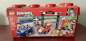 LEGO Juniors 10673 Race Car Rally 350 Pieces RETIRED SET