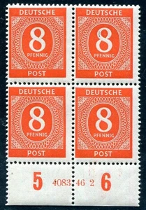 ALLIED OCCUPATION 1946 917b HAN ** MNH signed ARGE (D9443 - Picture 1 of 1