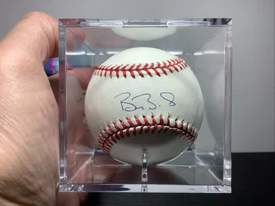 Barry Bonds Signed Baseball OMLB Pittsburgh Pirates Autograph PSA/DNA #2 - Image 1 of 4