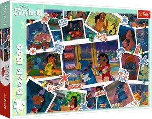 NEW Trefl Jigsaw Puzzle 1000 Pieces Premium Quality Disney Stitch Sweet Memories - Picture 1 of 2