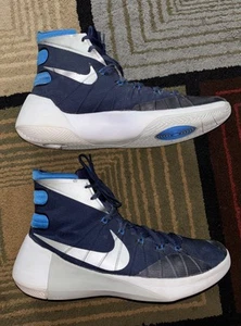 Nike Zoom 2015 Hyperdunk Basketball Shoes Sneakers 749645-404 Royal Blue Size 13 - Picture 1 of 8