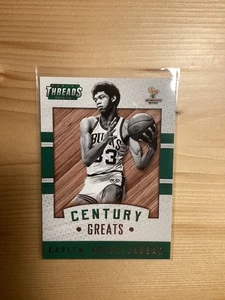 Kareem Abdul-Jabbar 2015-16 Panini Threads Century Greats #19 - Imagen 1 de 6
