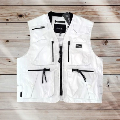 Chaleco utilitario RLX Polo Ralph Lauren repelente al agua Brendan Ripstop S M L XL £525 Foto 1 de 4
