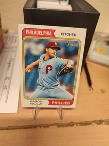 2023 Topps Heritage - #300 Aaron Nola - Picture 1 of 1