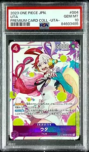 One Piece PSA 10 ST05-004 Uta Alternate Art Japanese Uta Premium Card Collection - Picture 1 of 2