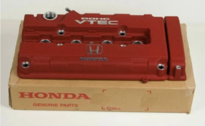 HONDA GENUINE OEM B18C B16B INTEGRA TYPE R DC2 RED VALVE COVER ☆ 12310-P73-J00 ☆ - Image 1 of 4