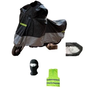 PER PIAGGIO BEVERLY 300 i.e. TELO COPRIMOTO PVC FELPATO IMPERMEABILE 246X105X1 - Picture 1 of 7