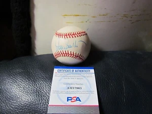 Ozzie Guillen signed Baseball PSA Certified - Picture 1 of 9