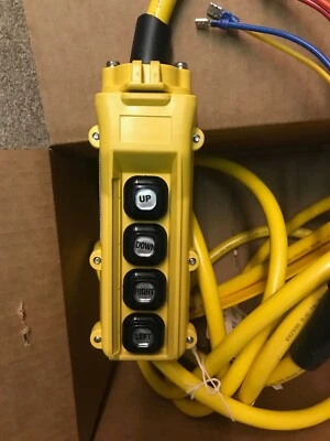 NEW, AFTER MARKET UNIT, COFFING BRAND PUSH BUTTON & CABLE ASSEMBLY, #PB300-16A