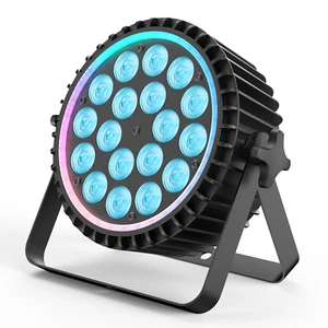 Luz de escenario de fiesta discoteca DJ de 180 W 18 LED RGBW DMX Luces KTV Show PAR Iluminación Show - Imagen 1 de 10