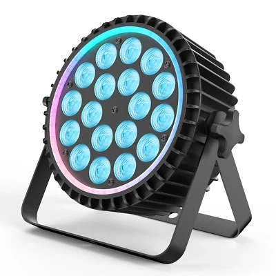 180W RGBW LED Par Light DMX512 Sound Active 0-100% Dimming for Stage Club Bar - Image 1 of 4
