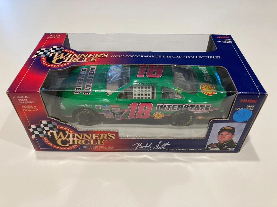 1998 NASCAR Winners Circle 1 24 Scale Diecast #18 Bobby Labonte
