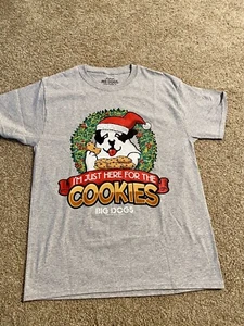 Big Dogs SANTA I'm Just Here for the Cookies Tee M - Picture 1 of 4