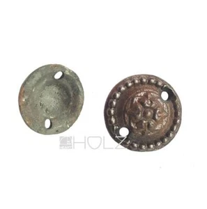 Drückerblende antik alt Rosette Türdrücker Türbeschlag Eisen 29mm - Bild 1 von 1