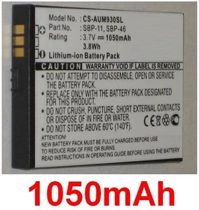 BATTERIE 1050mAh Type SBP-11 SBP-46 For ASUS M930, M930w - Photo 1 sur 1