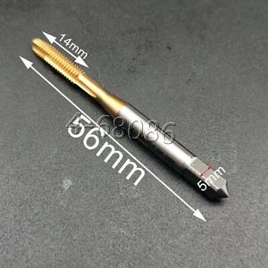 Metric Machine Taper HSS M4 x 0.7 mm Spiral tap Thread Tap Cutting Drill M4×0.7 - Bild 1 von 7