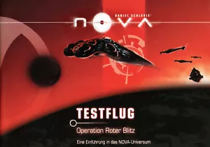 NOVA: TESTFLUG - OPERATION ROTER BLITZ - SCIENCE FICTION-ROLLENSPIEL - STARTER - Picture 1 of 2