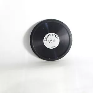 Used 58mm Screw-in Metal Lens Front Cap Made in Japan S119012 - Picture 1 of 1