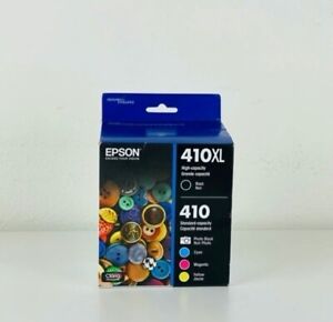 Epson 410XL Ink Black & Color 5 Pack