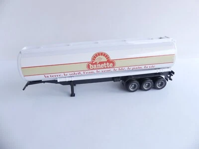 NEW RAY 1:43 / REMORQUE TYPE PULVERULENTS BANETTE - Photo 1/4