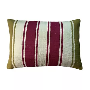 16’x24′ Vintage Anatolian Kilim Cushion Cover, Türkisch Kelim Kissenbezug 40×60 - Bild 1 von 12