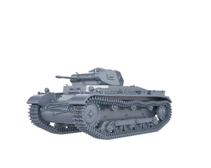 INTERWAR GERMAN - PANZER II Ausf A - 1/56 1/72 1/87 1/100 3D PRINTED - Picture 1 of 5