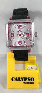 GIOIELLERIA OTTAVIANI-ROMA- CALYPSO-OROLOGIO UNISEX CINTURINO IN GOMMA - Bild 1 von 1
