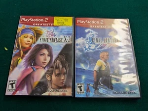 Final Fantasy X (PlayStation 2, 2001) & Final Fantasy X-2 (PlayStation 2, 2003) - Foto 1 di 4